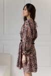 WUALAA Women - Dámské šaty Amber Oversize Safari Dusty Pink