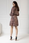 WUALAA Women - Dámské šaty Amber Oversize Safari Dusty Pink