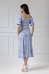 WUALAA Women - Dámské šaty Chloe Rustic Symphony Blue/Apricot