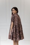 WUALAA Women - Dámské šaty CINDY Safari Dusty Pink