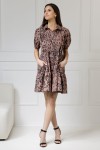 WUALAA Women - Dámské šaty CINDY Safari Dusty Pink