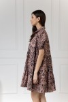 WUALAA Women - Dámské šaty CINDY Safari Dusty Pink