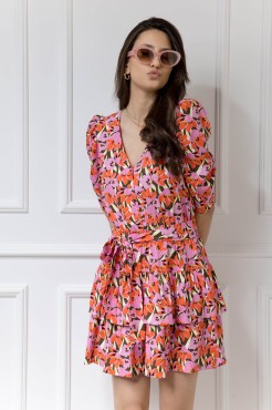 WUALAA Women - Dámské šaty HARPER Floral Delight