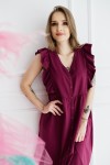 Noční košile pro těhotné a kojící s rozepínáním Roma/ Anymone - Dolce Sonno