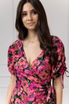 WUALAA Women - Dámské šaty midi KELLY Exotic Garden