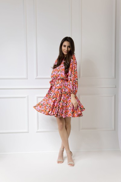 WUALAA Women - Dámské šaty INEZ Floral Delight