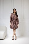 WUALAA Women - Dámské šaty INEZ Safari Dusty Pink
