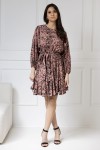 WUALAA Women - Dámské šaty INEZ Safari Dusty Pink
