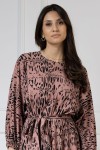 WUALAA Women - Dámské šaty INEZ Safari Dusty Pink