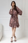 WUALAA Women - Dámské šaty INEZ Safari Dusty Pink