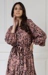WUALAA Women - Dámské šaty INEZ Safari Dusty Pink
