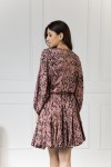 WUALAA Women - Dámské šaty INEZ Safari Dusty Pink
