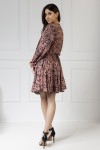 WUALAA Women - Dámské šaty INEZ Safari Dusty Pink
