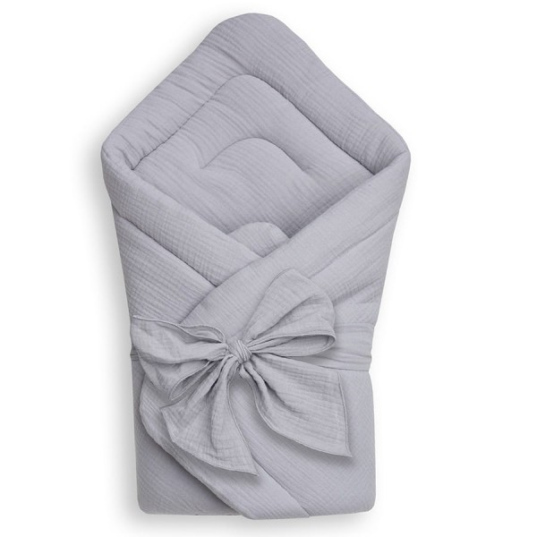 Mušelínová zavinovačka pro miminko Grey - Dolce Sonno