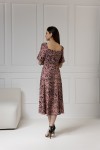 WUALAA Women - Dámské šaty Chloe Safari Dusty Pink