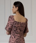 WUALAA Women - Dámské šaty Chloe Safari Dusty Pink