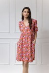 WUALAA Women - Dámské šaty Emili Floral Delight