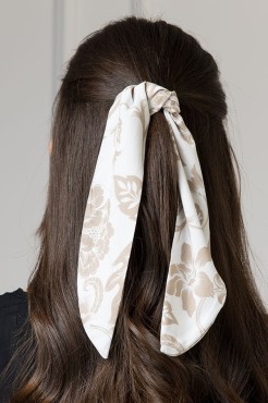 WUALAA Women - Šátek Rustic Symphony Latte/ White