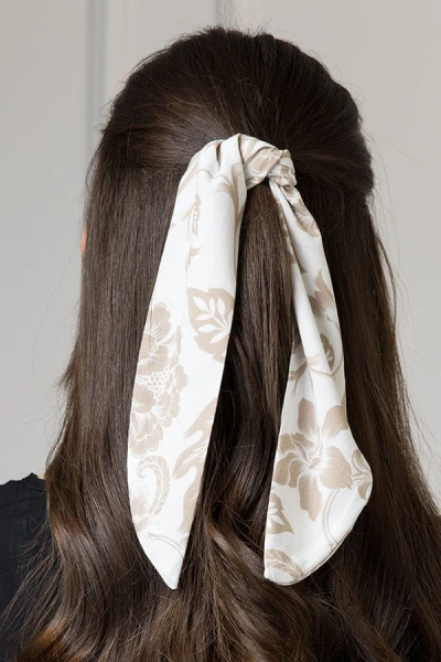 WUALAA Women - Šátek Rustic Symphony Latte/ White
