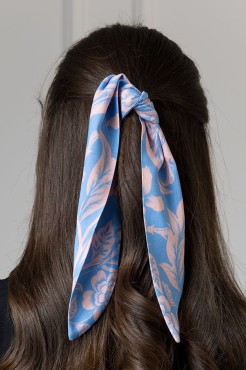 WUALAA Women - Šátek Rustic Symphony Blue/Apricot