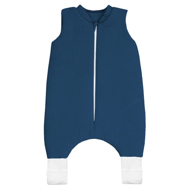 Celoroční Spací Pytel z mušelínu 2,5 TOG Double Gauze Navy - Dolce Sonno