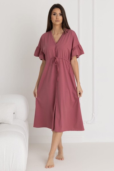 Dlouhá Těhotenská i kojící košilka Astrid/ Malaga - Dolce Sonno