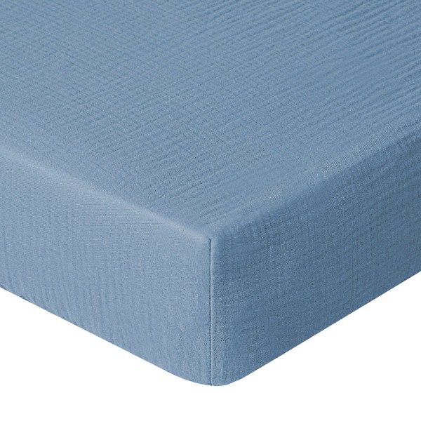 Mušelínové prostěradlo s gumou 60X120 Jeans | Dolce Sonno