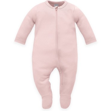 Kojenecký růžový overal na zip - Lovely Day | Pinokio