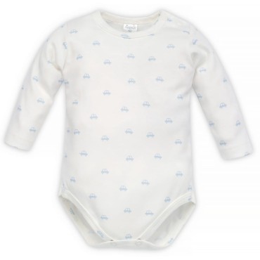Dětské body s dlouhým rukávem – motiv autíček - Lovely Day | Pinokio 