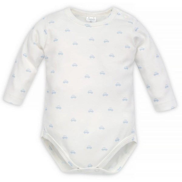 Dětské body s dlouhým rukávem – motiv autíček - Lovely Day | Pinokio