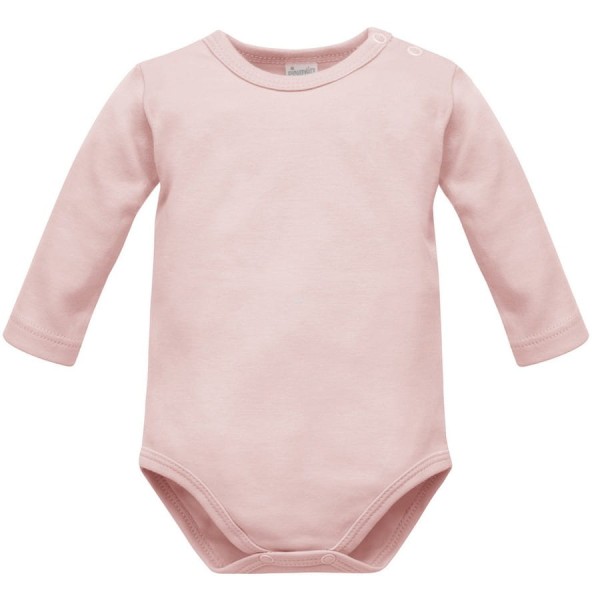 Dětské body s dlouhým rukávem jednobarevné – růžové - Lovely Day | Pinokio