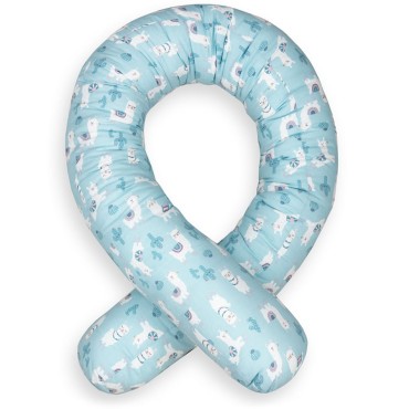 Ochranný mantinel do postýlky váleček 180 cm – Lamy – Bavlna Oeko-Tex Standard 100 | Dolce Sonno 