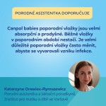 Vysoce absorpční tvarované vložky po porodu 10 ks 73/003 - Canpol babies