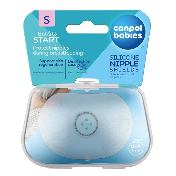 Chránič prsní bradavky EasyStart malý vel. S 2 ks - Canpol babies