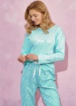 Dámské bavlněné pyžamo s dlouhým rukávem Abi - Taro