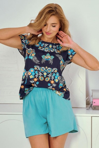 Bavlněné dámské pyžamo Jodie 3331 - Taro