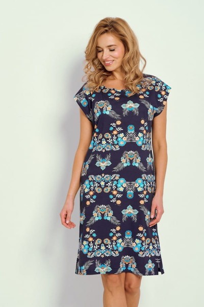 Dámská bavlněná noční košile Jodie 3330 - Taro