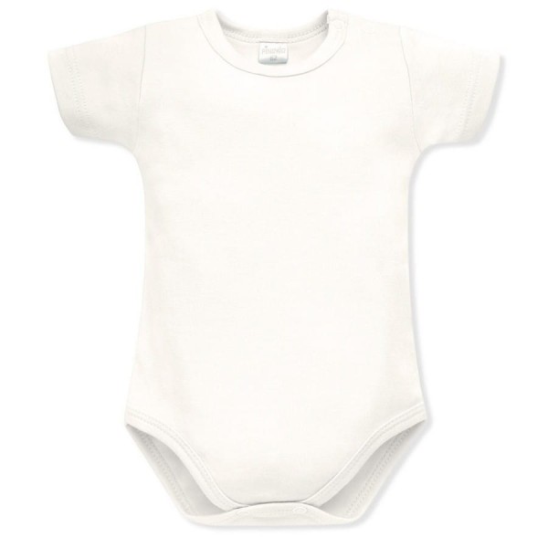 Kojenecké body s krátkým rukávem ecru - Lovely Day | Pinokio