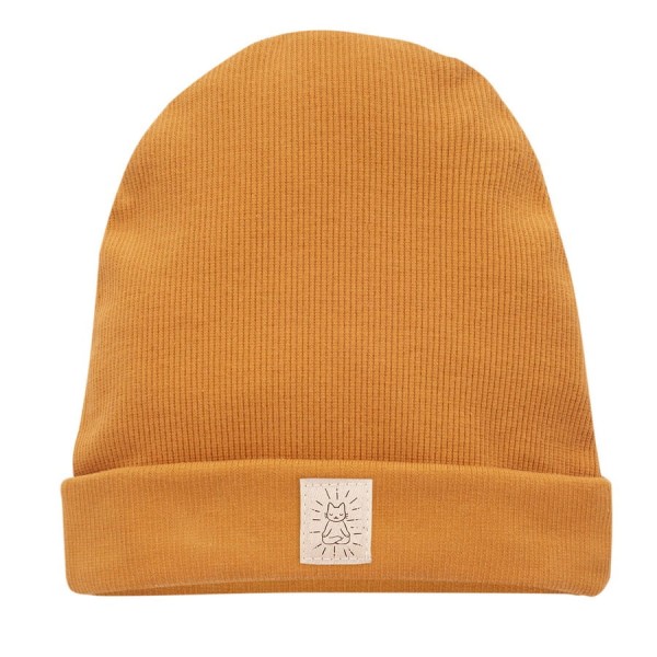 Dětská čepice beanie z žebrované bavlny - Magic Vibes | Pinokio