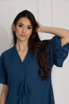 Mušlínová kojící noční košilka Celine / Poseidon – Dolce Sonno