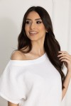 Dámské mušelínové pyžamo Celia / White – Dolce Sonno