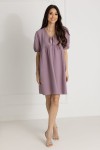 WUALAA Women - Mušelínové šaty Silvia / Lavender