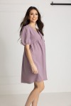 WUALAA Women - Mušelínové šaty Silvia / Lavender