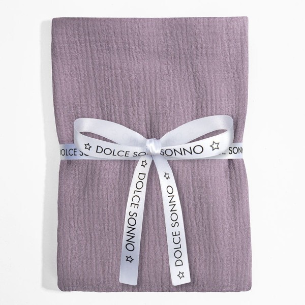 Velká mušelínová plena Zavinovačka Dětská deka 110 cm Lavender - Dolce Sonno