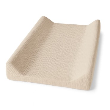 Mušelínový potah na přebalovací podložku s gumičkou Beige - Dolce Sonno
