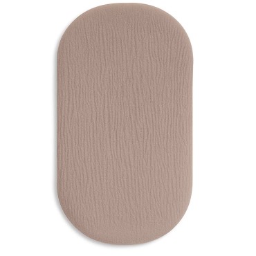 Mušelínové prostěradlo 75 x 35 cm do kolébky, kočárku, košíku Mojžíšova | Dusty Beige - Dolce Sonno