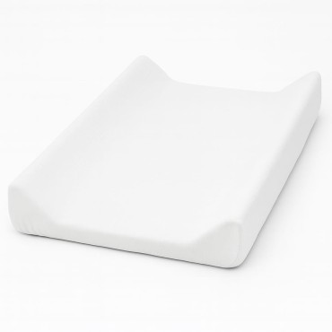 Potah na přebalovací podložku Jersey Premium 50×70/80 cm Bílý - Dolce Sonno