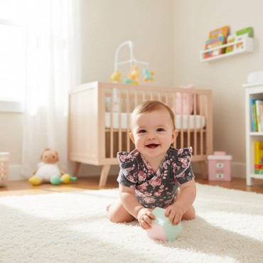 Kojenecké body s bočním zapínáním Grafitová Růže  - Dolce Sonno