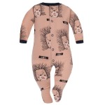 Kojenecký overal hnědí ježci - Dolce Sonno