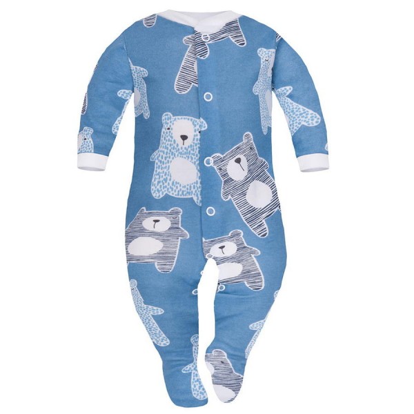 Kojenecký overal tmavě modré s medvídky koala - Dolce Sonno